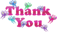 Thank You Sticker