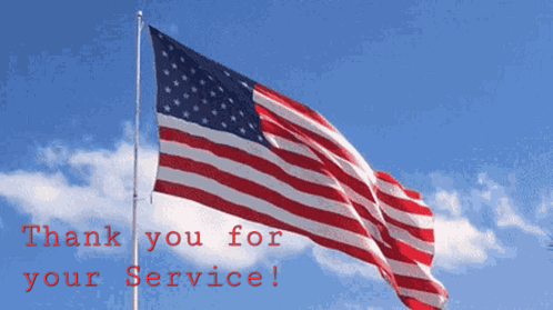 Thank You For Your Service Military Service Thank You GIF