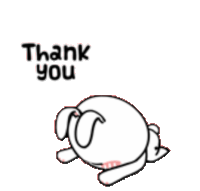 Thank You Hase Sticker