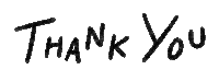 Thank You Merci Sticker