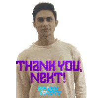 Thank You Next Bandish Bandits Sticker