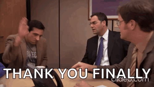 Thank You GIF. This 498 x 281 animated GIF is part of our finally collection. Related themes include thank you. Created by ktkaze. View the original…