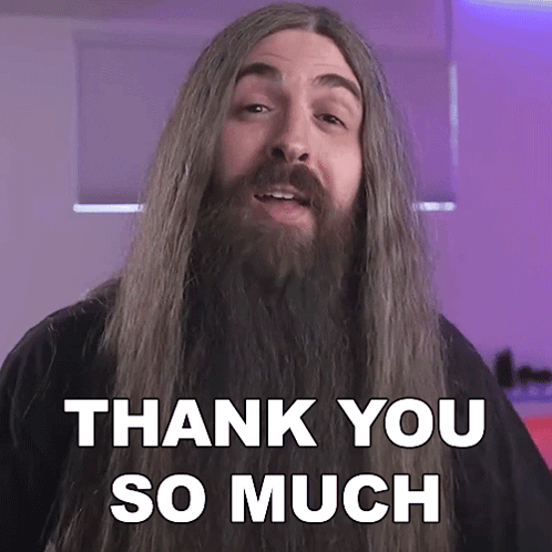 Thank You So Much 66samus GIF