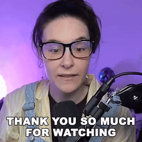 Thank You So Much For Watching Cristine Raquel Rotenberg GIF
