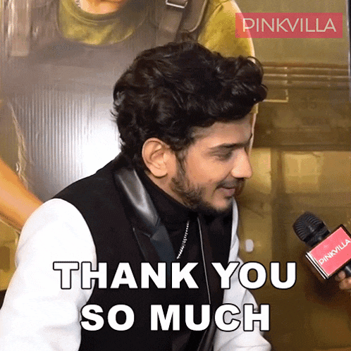 Thank You So Much Munawar Faruqui GIF