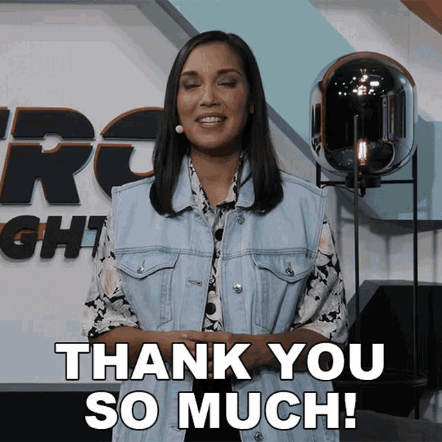 Thank You So Much Stefanie Langer GIF