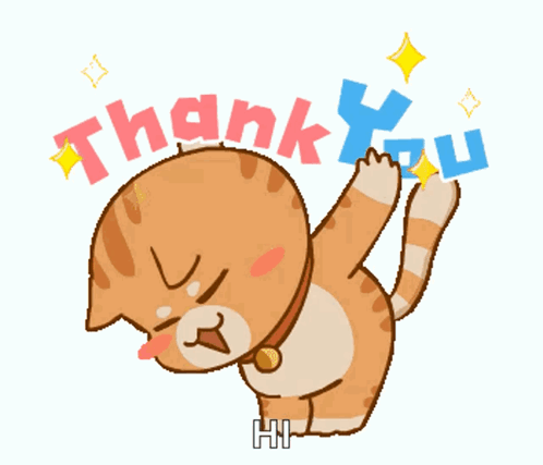 Thank You Sticker Thanks Sticker GIF