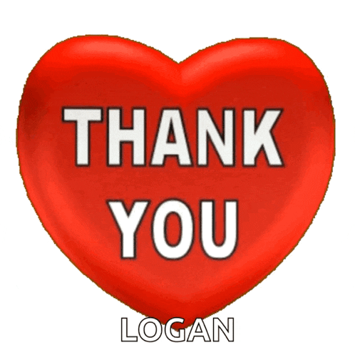 Thank You Thank You Heart GIF
