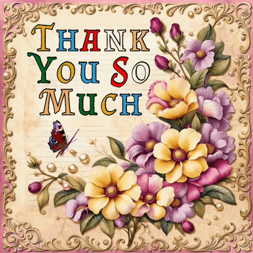 Thank You Thank You So Much GIF
