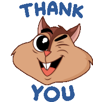 Thank You Thanks Sticker