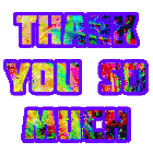 Thank You Thanks Sticker