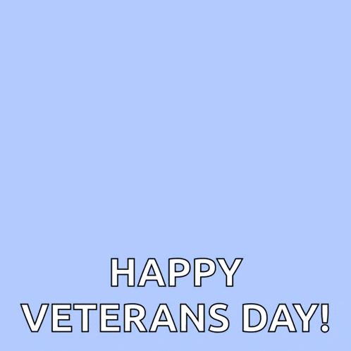 Thank You Veterans Veterans GIF