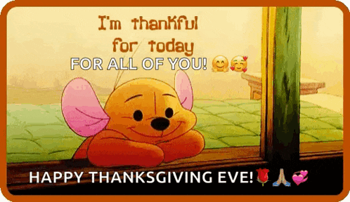 Thankful Happy Thanksgiving GIF