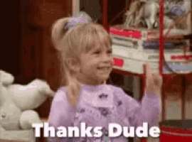 Thanks Dude Full House GIF