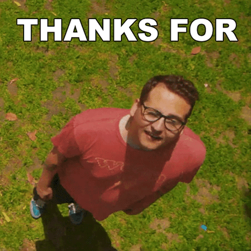 Thanks For Listening Graham Steele GIF. This 498 x 498 animated GIF is part of our thanks for your attention collection. Created by purenoiserecords. View…