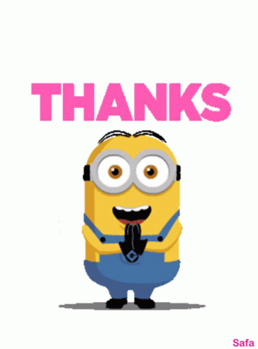 Thanks Minion GIF