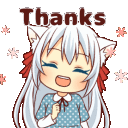 Thanks Sticker