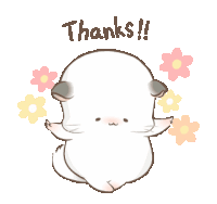 Thanks Sticker