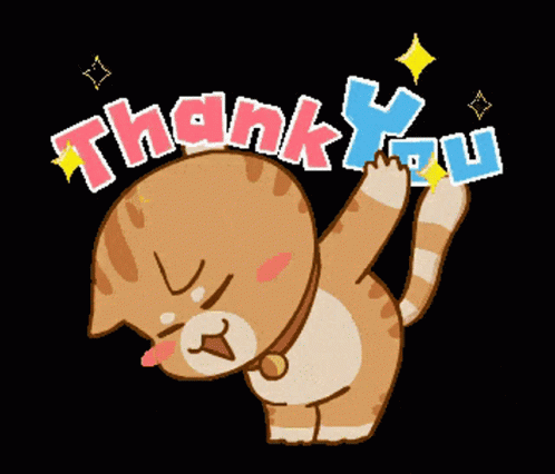 Thanks Sticker Thank You Sticker GIF