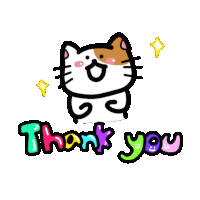 Thanks Thank You Sticker