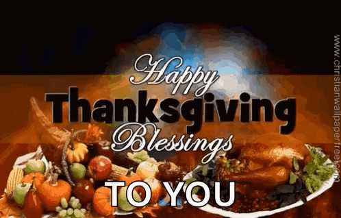 Thanksgiving Dinner GIF