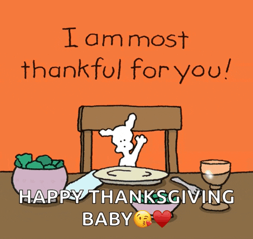 Thanksgiving Friends GIF