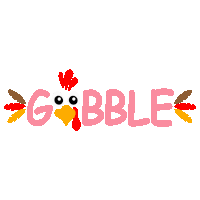 Thanksgiving Happy Thanksgiving Sticker