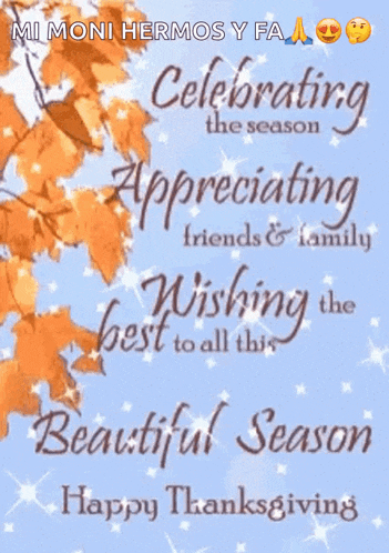 Thanksgiving Love GIF