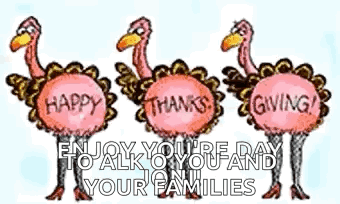 Thanksgiving Turkey GIF