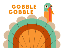 Thanksgiving Turkey Sticker