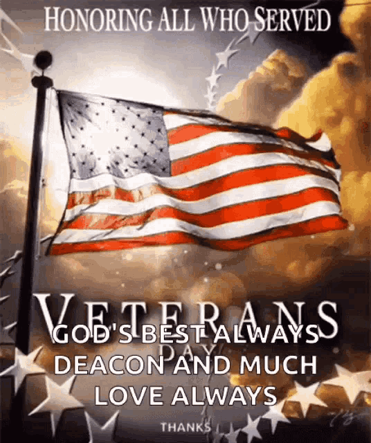 Thankyouforyourservice Happyveteransday GIF