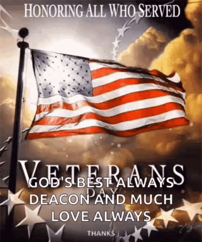 Thankyouforyourservice Happyveteransday GIF. This 417 x 498 animated GIF is part of our happy veterans day 2024 collection. Created by donaldray1. View the…