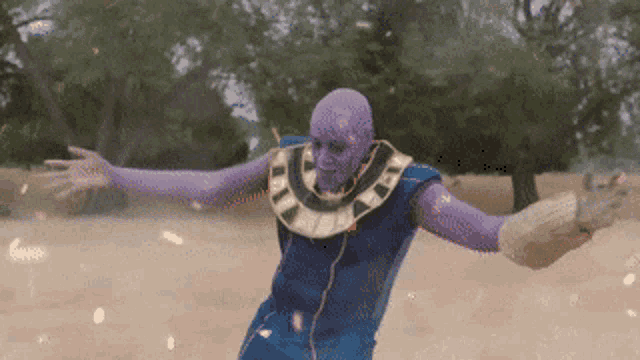 Thanos Dancing GIF