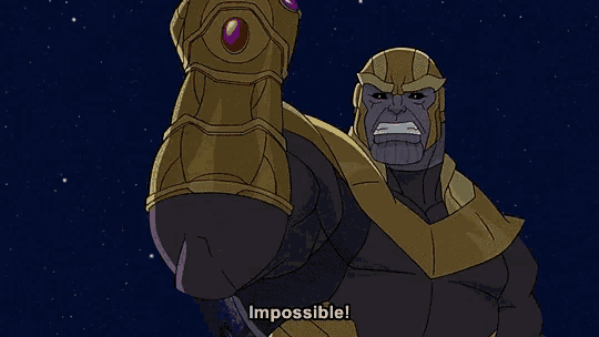 Thanos Impossible GIF
