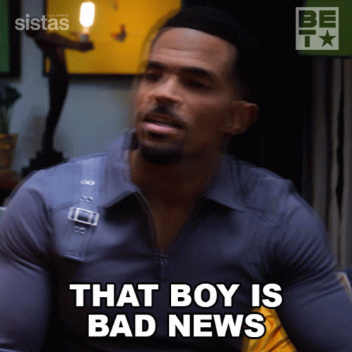 That Boy Is Bad News Calvin Rodney GIF