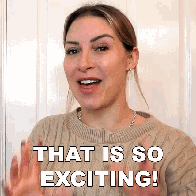 That Is So Exciting Tracy Kiss GIF