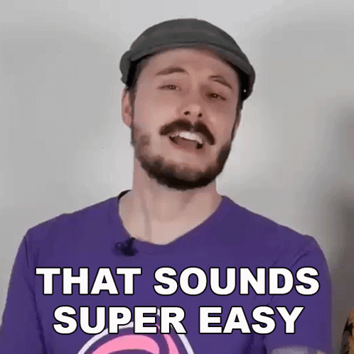 That Sounds Super Easy Liam Scott Edwards GIF