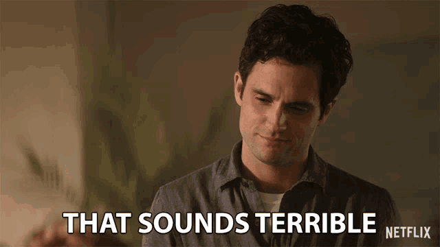 That Sounds Terrible Not Interested GIF