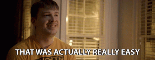 That Was Actually Rally Easy That Was Easy GIF
