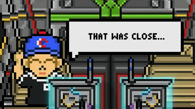 That Was Close Brian Lada GIF