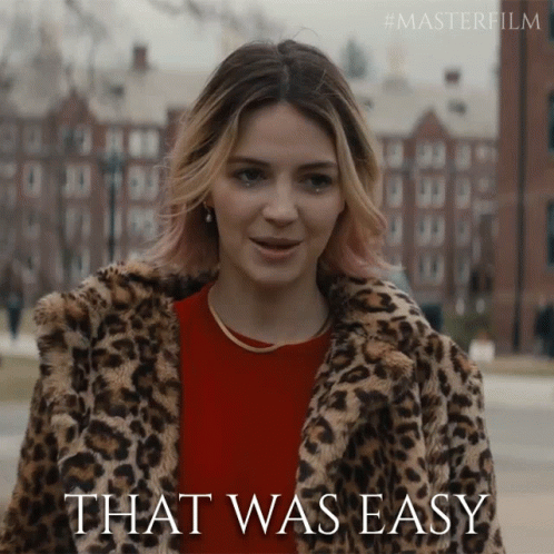 That Was Easy Cressida GIF