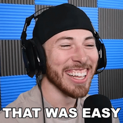 That Was Easy Jobless Garrett GIF