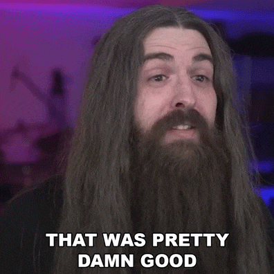 That Was Pretty Damn Good Samus Paulicelli GIF
