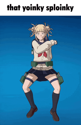 That Yoinky Sploinky Himiko Toga GIF