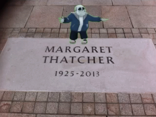Thatcher Sans GIF. This 498 x 373 animated GIF is part of our sans fortnite dance collection. Related themes include dance, fortnite. Created by test0wanie…