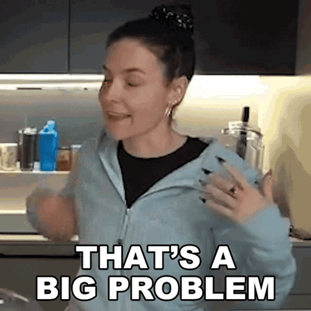 Thats A Big Problem Cristine Raquel Rotenberg GIF