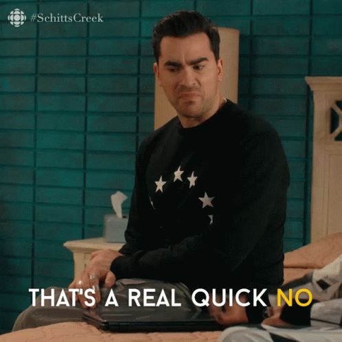 Thats A Real Quick No David GIF