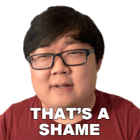 Thats A Shame Sungwon Cho Sticker