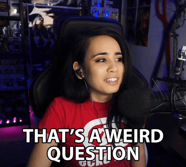 Thats A Weird Question Katharine Conti GIF