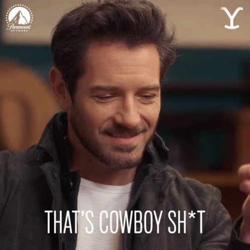 Thats Cowboy Stuff Ryan GIF. This 498 x 498 animated GIF is part of our ian bohen collection. Related themes include country, wow. Created by YellowstoneTV…